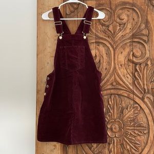 H&M maternity corduroy overall dress - size S